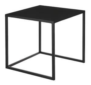 Table d'appoint Goa Noir - Métal - 35 x 33 x 35 cm