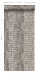 Tapete Schilfmuster 7208 Braun - Naturfaser - Textil - 53 x 1005 x 1005 cm