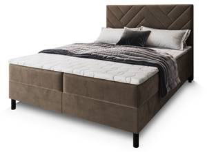 Boxspringbett ROKIS Beige - Breite: 160 cm