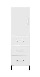 Highboard Modeo Weiß - Holzwerkstoff - 50 x 166 x 41 cm