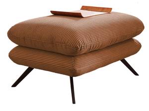 Banc CHARME Cord Marron - 90 x 60 cm