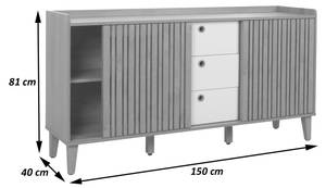 Sideboard M48 Braun