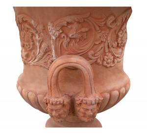 Vase Toscan 72 cm Marron - Céramique - Pierre - 60 x 72 x 60 cm