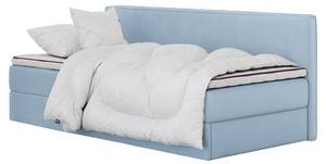 Boxspringbett MITTO CONTI SOLO Blau - Breite: 90 cm - H2