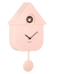 Wanduhr Modern Cuckoo Pink