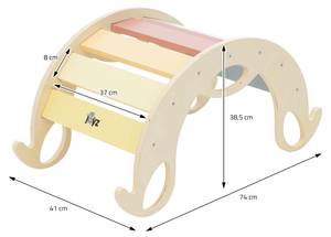 Kletterbogen aus Holz für Kinder 41 x 39 x 74 cm