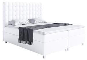 Boxspringbett Aston Weiß - Breite: 120 cm - H4