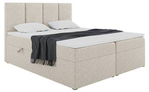 Boxspringbett Cristiano Beige - Breite: 160 cm - H4