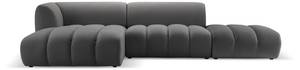 modulares Ecksofa HARRY 5 Sitzplätze Grau