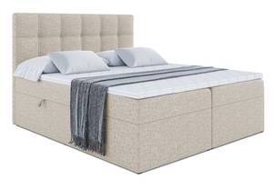 Boxspringbett MARCE Beige - Breite: 180 cm - H4