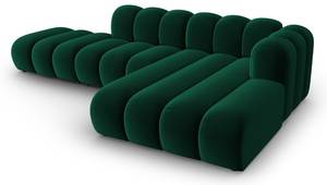 modulares Ecksofa LUPINE 5 Sitzplätze Dunkelgrün