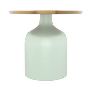 Table basse Lyne Gris - Métal - 44 x 39 x 44 cm