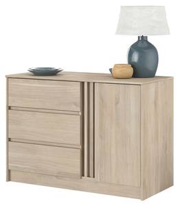 Commode Escale Beige - Bois manufacturé - 50 x 77 x 110 cm