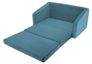 2,5-Sitzer Schlafsofa Alma Blau