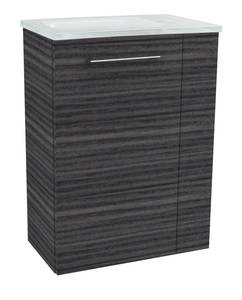 Waschbeckenunterschrank SBC Stanford Braun - Holzwerkstoff - 60 x 70 x 34 cm