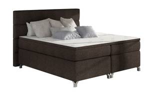 Boxspringbett ELEGANCE Braun - Breite: 160 cm