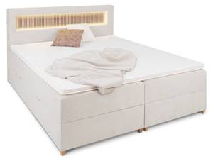 Boxbett ESPOO 3 mit Bettkasten Beige - Breite: 180 cm