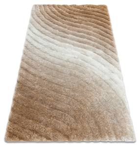 Modern Teppich Flim 006b5 Shaggy Beige - Textil - 120 x 3 x 160 cm