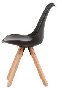 Chaise ZENO DRC Beige - Noir