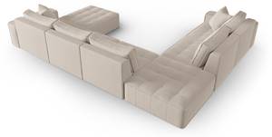 modulares U-Formsofa MIKE 8 Sitzplätze Beige