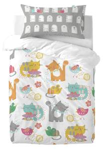 Cat & mouse Bettbezug-set Textil - 1 x 100 x 120 cm