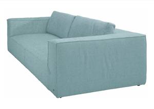 BIG CUBE STYLE Sofa Türkis - Breite: 300 cm