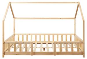 Kinderbett Sisimiut Beige - 206 x 143 x 146 cm