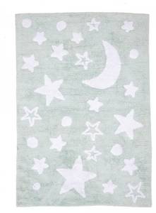 Tapis enfant NIGHT BIO Vert - 60 x 110 cm