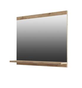 Badspiegel CLAUDIA Braun - Holzwerkstoff - 10 x 50 x 60 cm