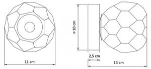 Wandleuchte - Vilamo Metall - 10 x 10 x 13 cm