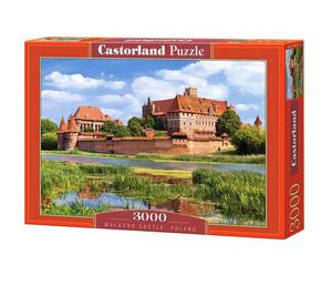 Puzzle Malbork Polen 3000 Teile Papier - 27 x 5 x 38 cm