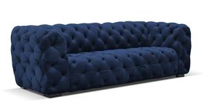 Chesterfield Sofa 3-Sitzer Blau