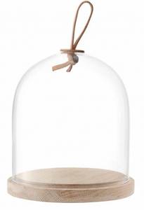 Ivalo Glasglocke & Platte, klein Braun - Glas - 15 x 15 x 15 cm
