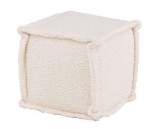 Pouf Castine 3 Weiß