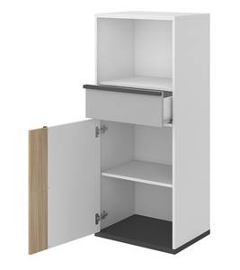 Kommode Imola IM-06 Weiß - Holzwerkstoff - 40 x 131 x 55 cm