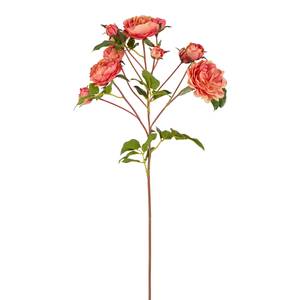 Rosen in Zweigen Rot - Kunststoff - 1 x 51 x 1 cm