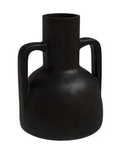 Vase Rozenn Noir - Pierre - 23 x 30 x 23 cm