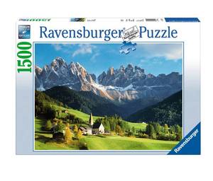 Puzzle Dolomiten Italien 1500 Teile Papier - 28 x 6 x 38 cm