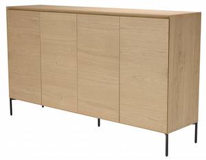 Buffet MAXENDRE Beige - Holz teilmassiv - 45 x 108 x 186 cm