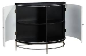 Sideboard STILIG SB100 2D Schwarz - Holzwerkstoff - Kunststoff - 100 x 87 x 42 cm