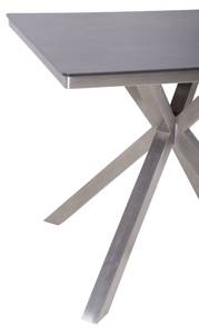 Tisch MODENA Grau - Metall - 90 x 75 x 90 cm