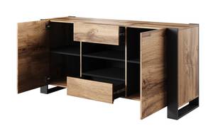 Buffet WILLOW Marron - Bois massif - 164 x 80 x 44 cm