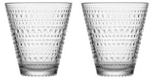 Wasserglas Kastehelmi 2er Set Glas - 2 x 10 x 9 cm