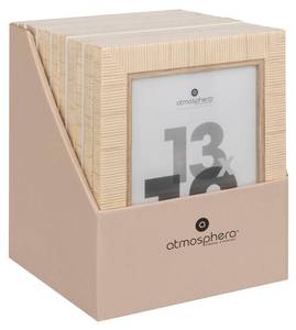 Fotorahmen THEA Beige - Kunststoff - 12 x 22 x 17 cm