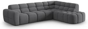 Ecksofa LISA 5 Sitzplätze Grau