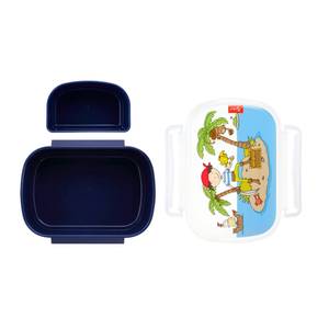 Lunchset Kinder-Hobbys 2-teilig Schwarz - Blau