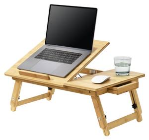 Laptoptisch Trysil Braun - Bambus - 55 x 28 x 35 cm