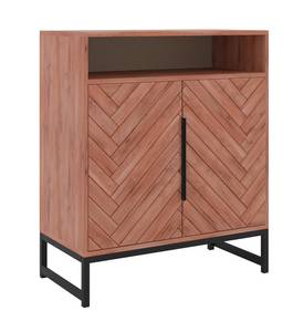 Highboard VEDILA Braun - Holzwerkstoff - 40 x 95 x 80 cm