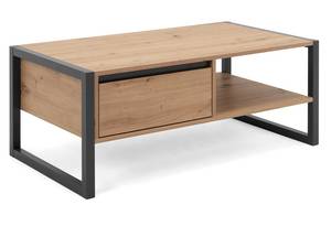 Table Basse 1 Tiroir - Denver Imitation chêne artisan / Anthracite