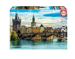 Puzzle Prag 2000 Teile Papier - 30 x 6 x 43 cm